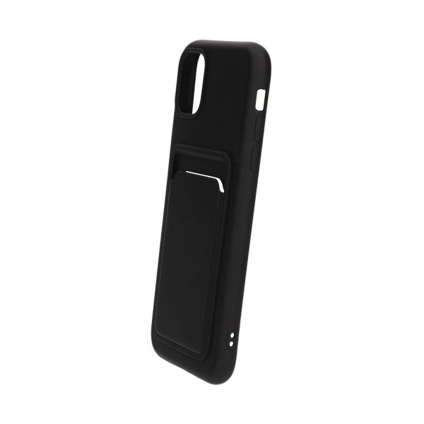 iPhone 11 Skal Korthållare Svart