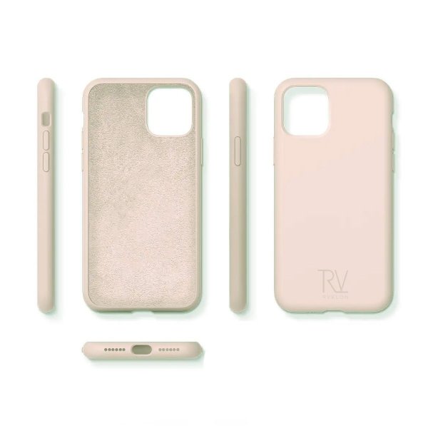 Rvelon iPhone 11 Skal Silikon Beige