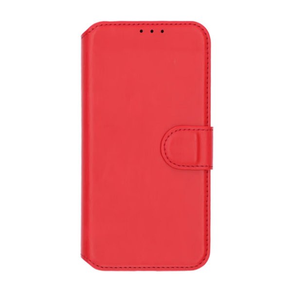 Rvelon iPhone 11 Fodral Utfällbart Kortfack Röd