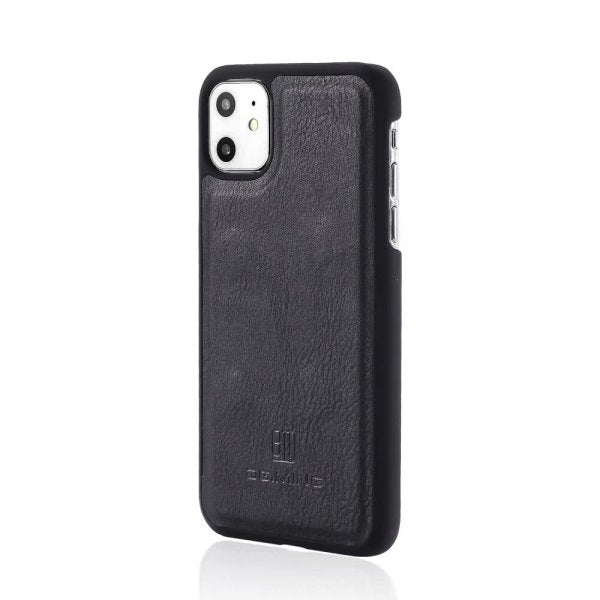 Dg.Ming iPhone 11 Plånboksfodral Löstagbart Skal Kortfack Svart