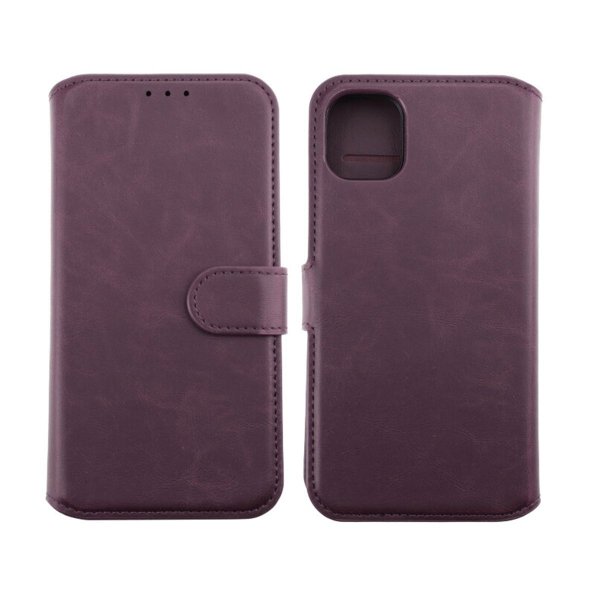 Rvelon iPhone 11 Fodral Magnetiskt Avtagbart Skal Lila