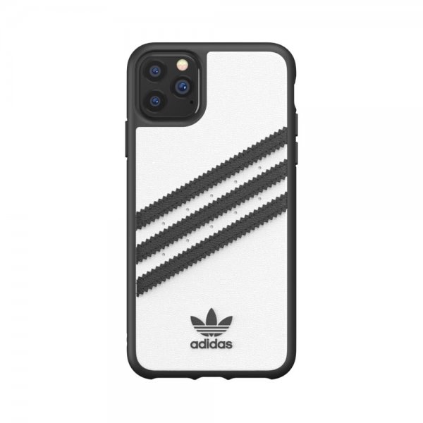 Adidas iPhone 11 Pro Max Skal OR 3 Stripes Snap Case PU FW19 Vit Svart