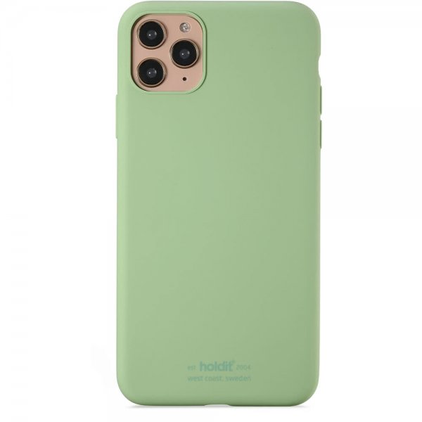 holdit iPhone 11 Pro Max Skal Silikon Jade Green