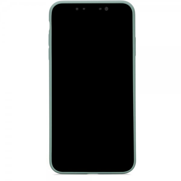 holdit iPhone Xs Max Skal Silikon Moss Green