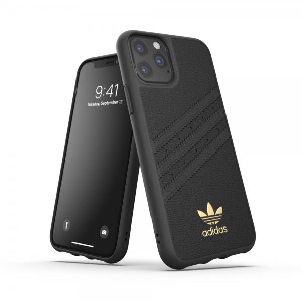 Adidas iPhone 11 Pro Skal OR Moulded Case PU Premium Kortfack FW19 Svart