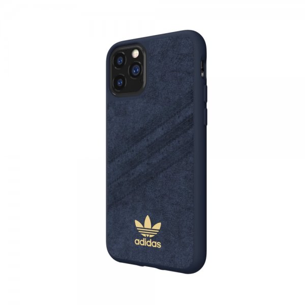 Adidas iPhone 11 Pro Skal OR Moulded Case Ultrasuede FW19 Collegiate Royal