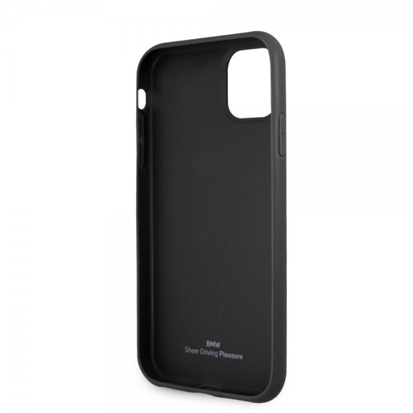 BMW iPhone 11 Skal Card Slot Svart