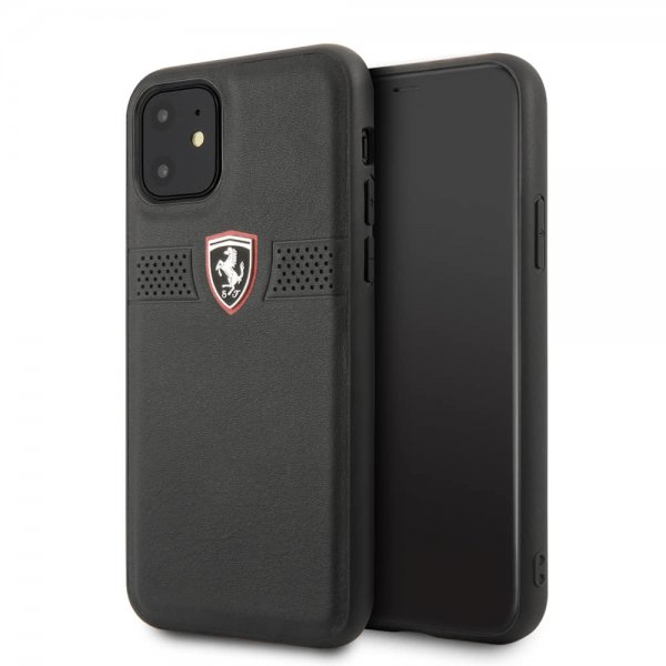 Ferrari iPhone 11 Skal Off Track med Logo Svart