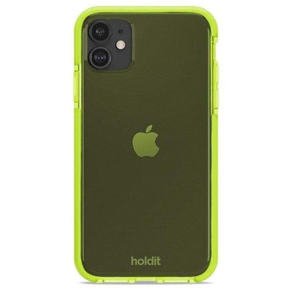 holdit iPhone 11 Skal Seethru Acid Green