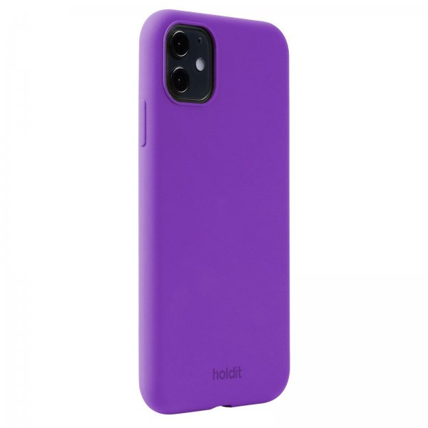 holdit iPhone 11 Skal Silikon Bright Purple