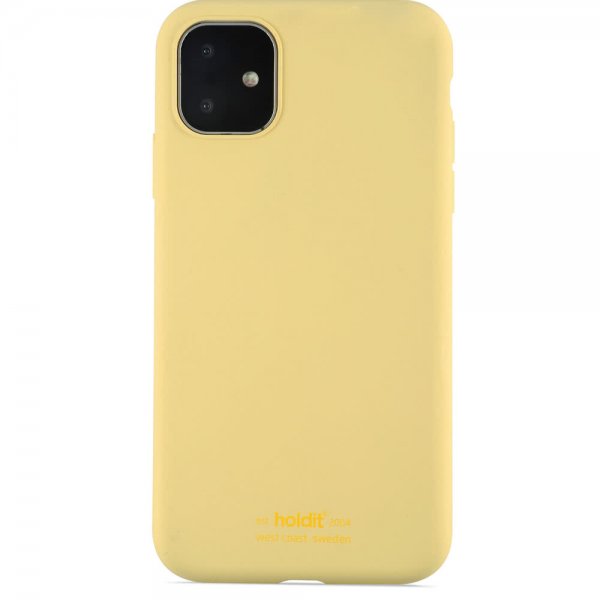 holdit iPhone 11 Skal Silikon Gul
