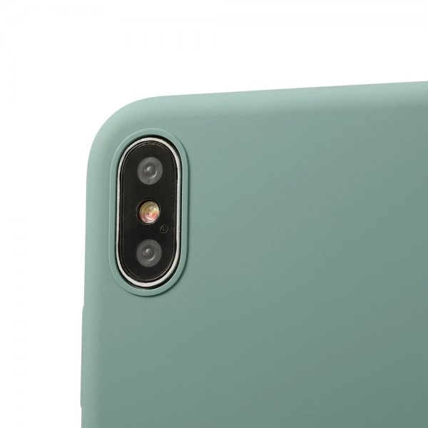 holdit iPhone X/Xs Skal Silikon Moss Green
