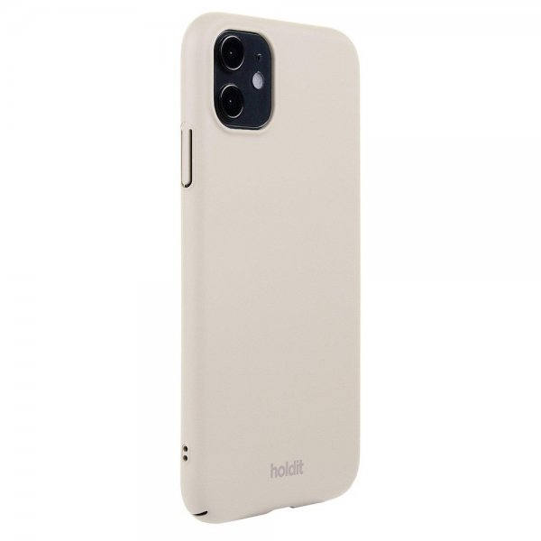 holdit iPhone 11 Skal Slim Case Light Beige
