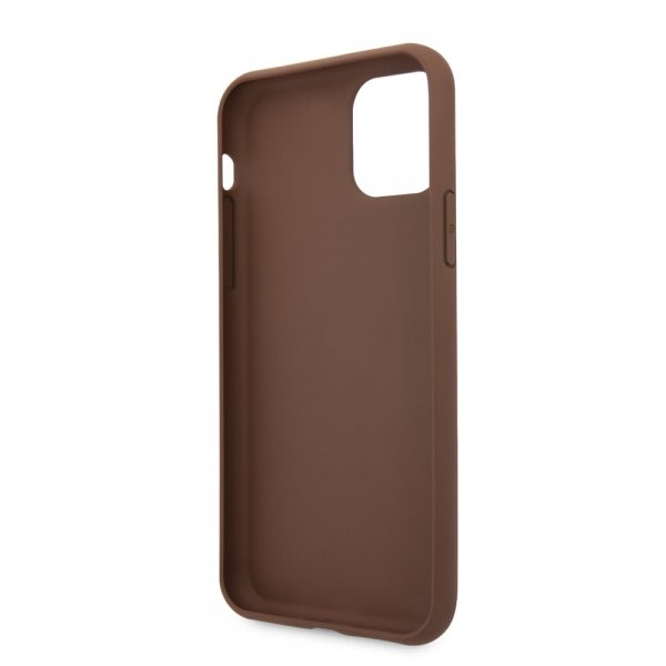 Guess iPhone 11 Skal Stripe Cover Brun