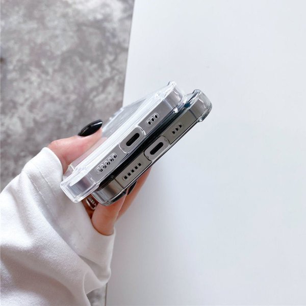 iPhone 11 Skal Korthållare Stöttåligt Transparent