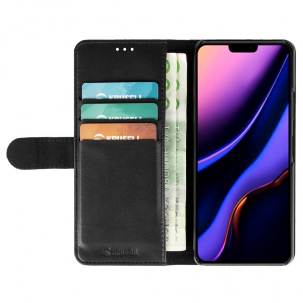 Krusell iPhone 12/iPhone 12 Pro Fodral PhoneWallet Svart