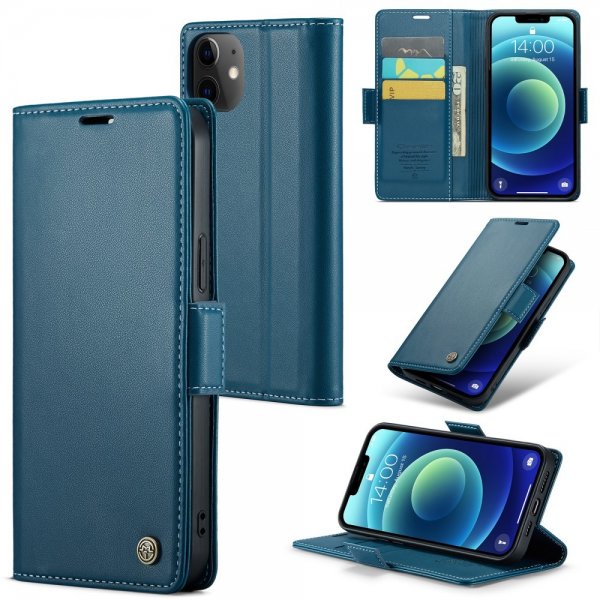 CaseMe iPhone 12/iPhone 12 Pro Fodral 023 Series Blå