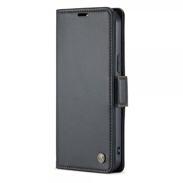 CaseMe iPhone 12/iPhone 12 Pro Fodral 023 Series Svart