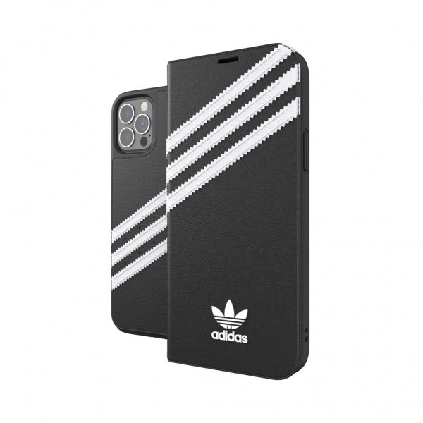 Adidas iPhone 12/iPhone 12 Pro Fodral Booklet Case Svart