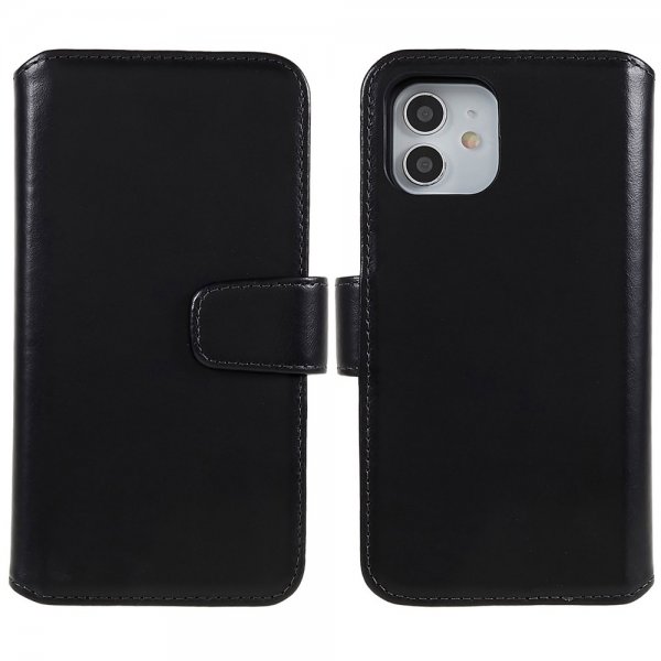 Nordic Covers iPhone 12/iPhone 12 Pro Fodral MagLeather Raven Black
