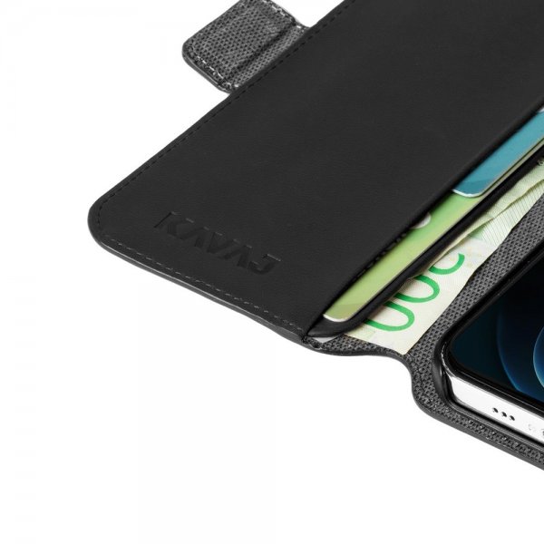 KAVAJ iPhone 12/iPhone 12 Pro Fodral Phoenix Svart