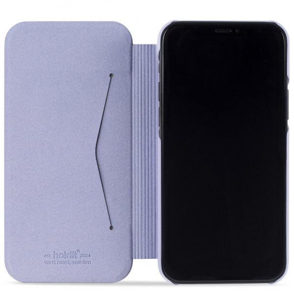 holdit iPhone 12/iPhone 12 Pro Fodral SlimFlip Wallet Lavender
