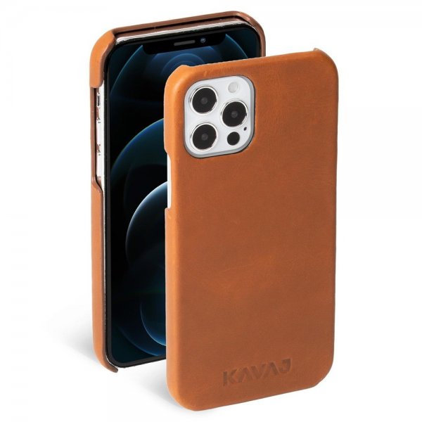 Kavaj iPhone 12/iPhone 12 Pro Skal Boston Brun