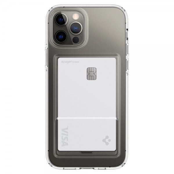 Spigen iPhone 12/iPhone 12 Pro Skal Crystal Slot Crystal Clear