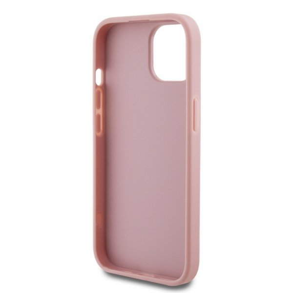 Guess iPhone 12/iPhone 12 Pro Skal Fixed Glitter Rosa