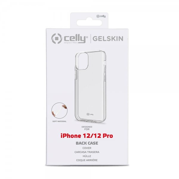 Celly iPhone 12/iPhone 12 Pro Skal GELSKIN Transparent