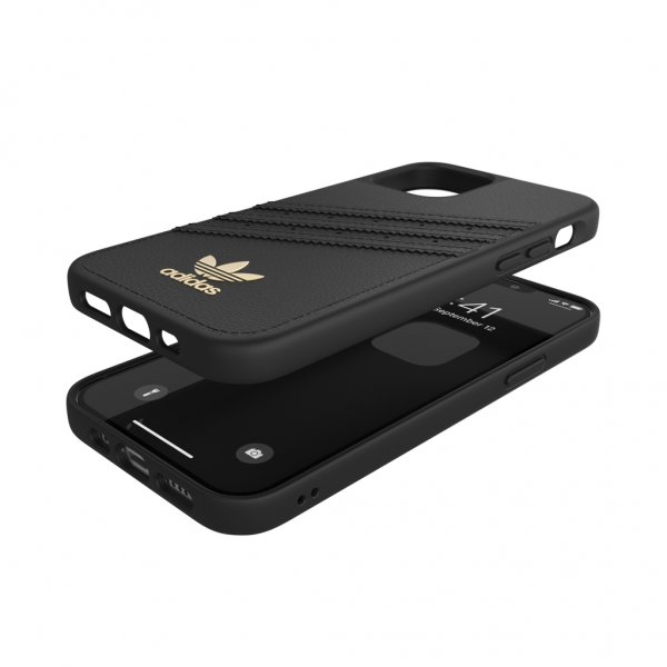 Adidas iPhone 12/iPhone 12 Pro Skal Moulded Case PU Premium Svart