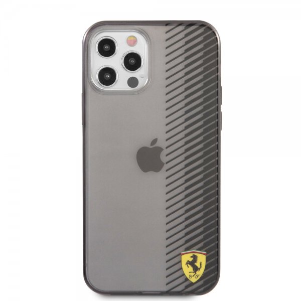 Ferrari iPhone 12/iPhone 12 Pro Skal On Track Gradient Svart