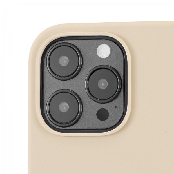 holdit iPhone 12/iPhone 12 Pro Skal Silikon Beige