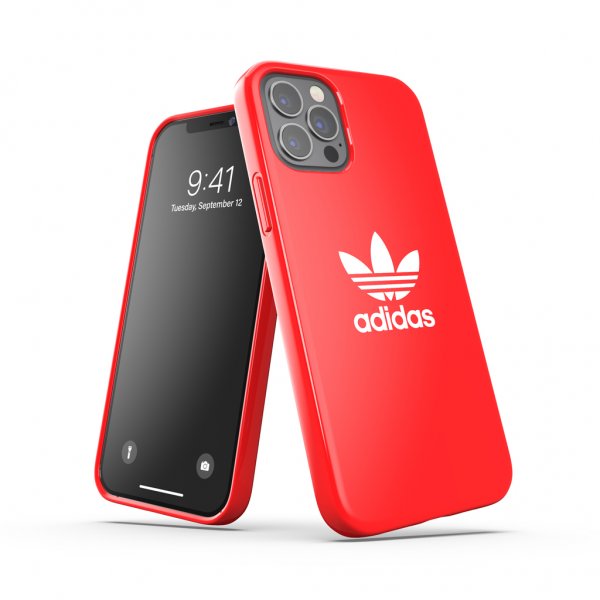 Adidas iPhone 12/iPhone 12 Pro Skal Snap Case Trefoil Scarlet