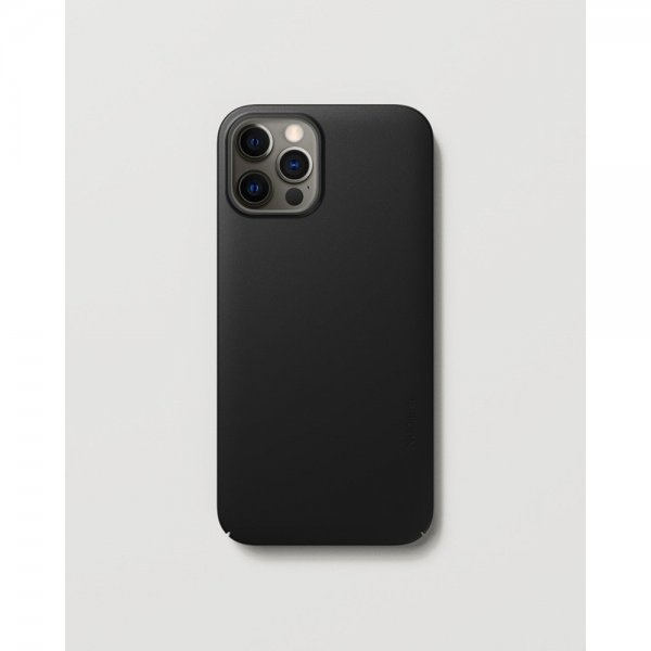 Nudient iPhone 12/iPhone 12 Pro Skal Thin Case MagSafe Ink Black