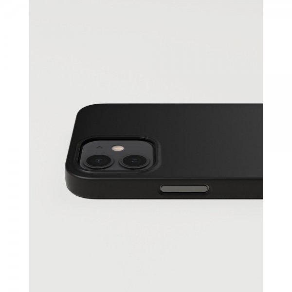 Nudient iPhone 12/iPhone 12 Pro Skal Thin Case MagSafe Ink Black