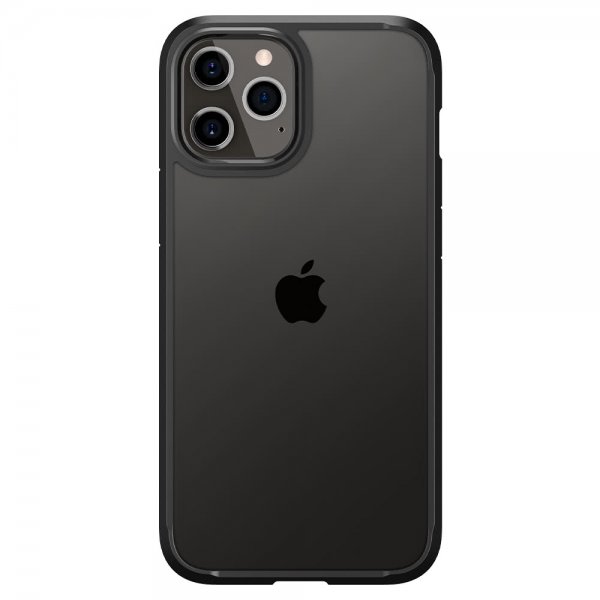 Spigen iPhone 12/iPhone 12 Pro Skal Ultra Hybrid Matte Black