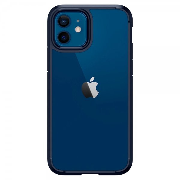 Spigen iPhone 12/iPhone 12 Pro Skal Ultra Hybrid Navy Blue
