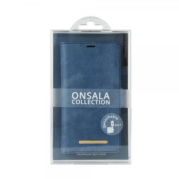 Onsala iPhone 12/iPhone 12 Pro Fodral Fashion Edition Löstagbart Skal Royal Blue
