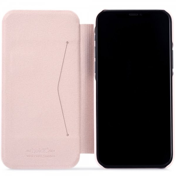 holdit iPhone 12/iPhone 12 Pro Fodral SlimFlip Wallet Blush Pink