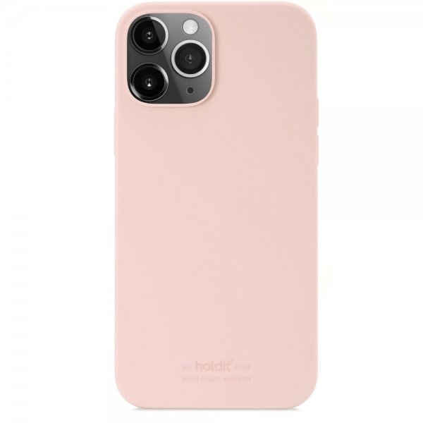 holdit iPhone 12/iPhone 12 Pro Skal Silikon Blush Pink