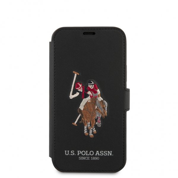 U.S. Polo iPhone 12 Mini Fodral Embroidery Svart