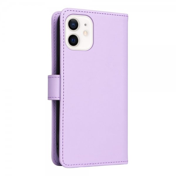 Betopnice iPhone 12 Mini Fodral med Löstagbart Skal 005 Lila