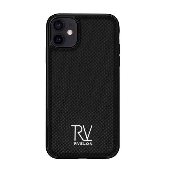 Rvelon iPhone 12 Mini Fodral Magnetiskt Avtagbart Skal Svart