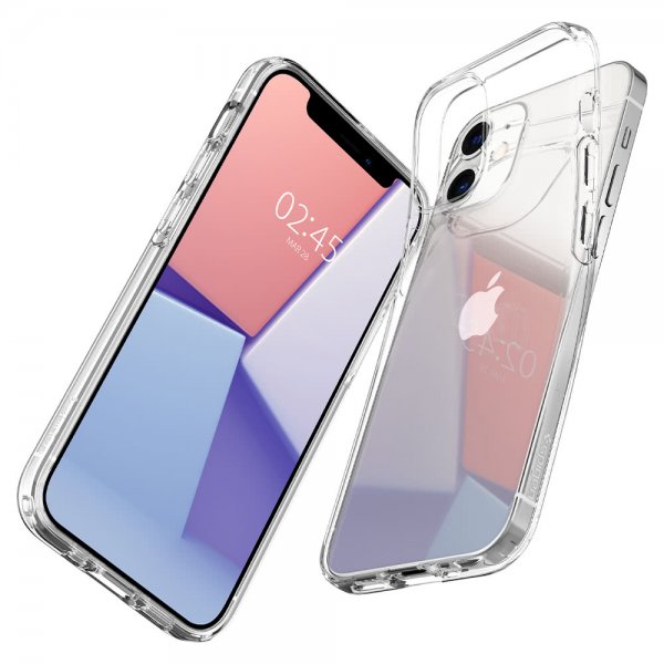 Spigen iPhone 12 Mini Skal Liquid Crystal Crystal Clear