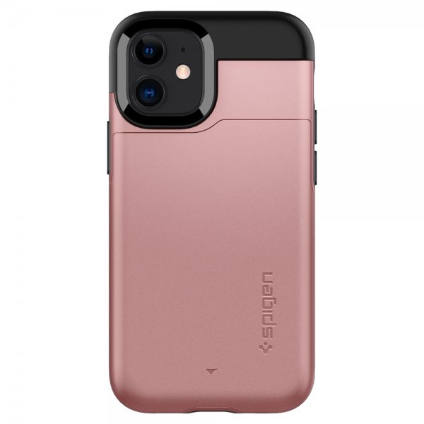 Spigen iPhone 12 Mini Skal Slim Armor CS Roseguld