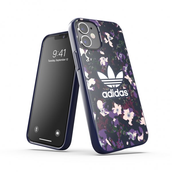 Adidas iPhone 12 Mini Skal Snap Case Graphic AOP Collegiate Navy/Active Purple