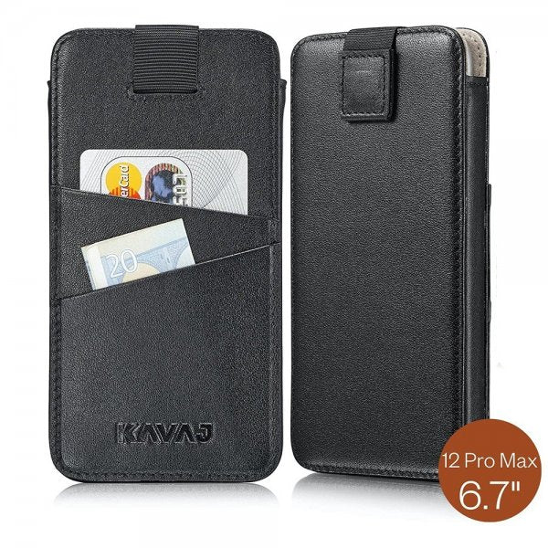 Kavaj iPhone 12 Pro Max Fodral Miami Svart