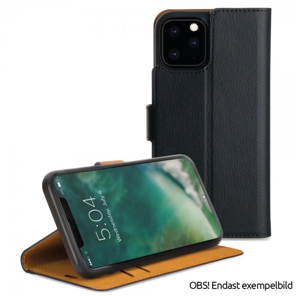 Xqisit iPhone 12 Pro Max Fodral Slim Wallet Selection Svart