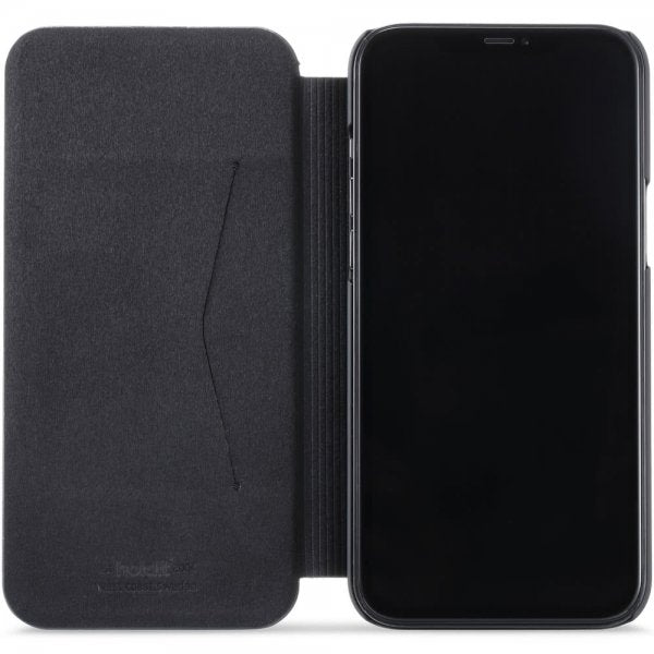 holdit iPhone 12 Pro Max Fodral SlimFlip Wallet Svart